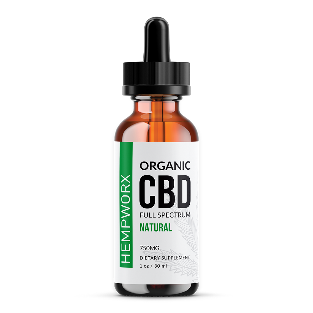 Full Spectrum CBD Oil (Natural, Organic)