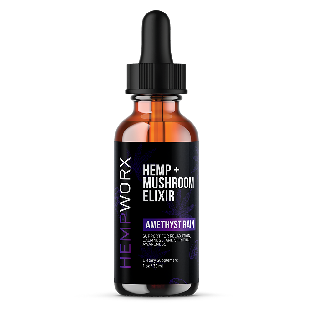 Hemp + Mushroom Elixir Amethyst