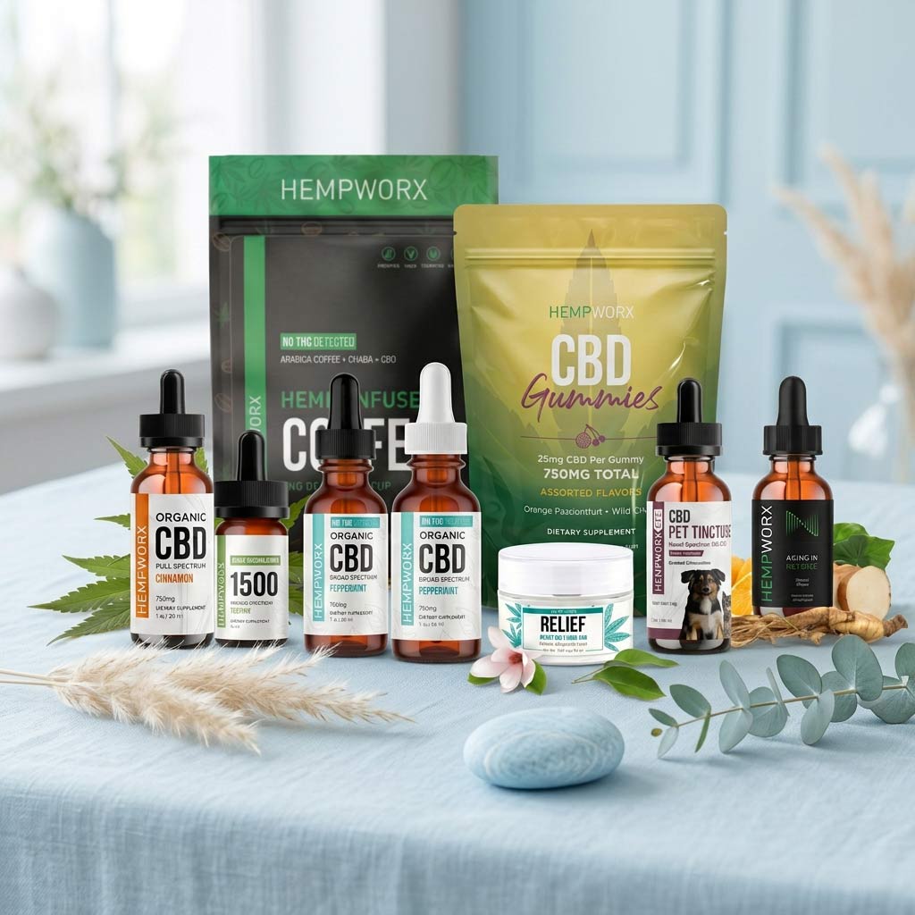 HempWorx CBD products
